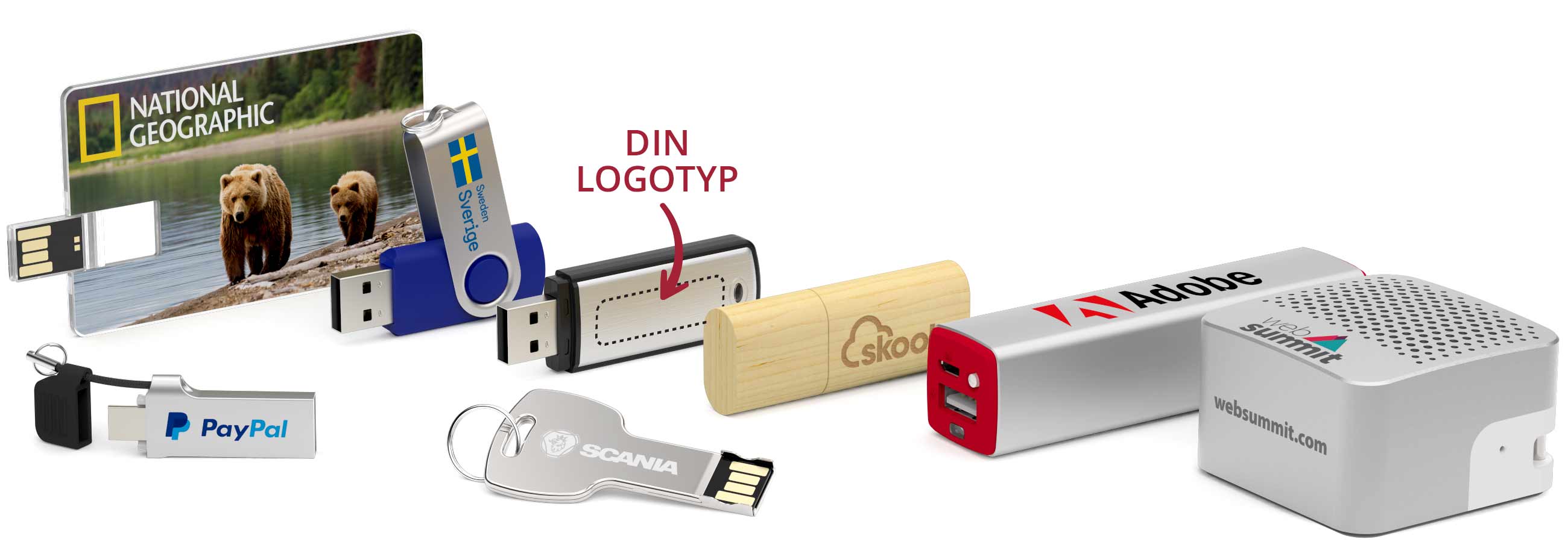 USB minnen