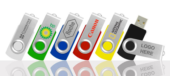 2GB Twister Series USB minne