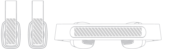 Bluetooth®-hörlurar Screentryck Bluetooth®-hörlurar Screentryck