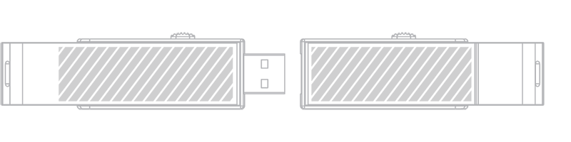 USB-minne Lasergravyr USB-minne Lasergravyr